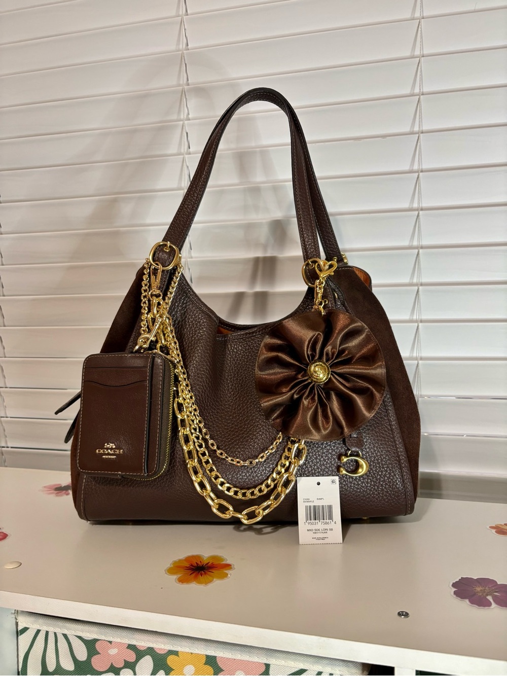 🤎🍁Coach Lori Shoulder Bag Set in Maple🍁🤎